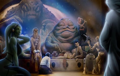 Leia Organa/Jabba Desilijic Tiure .